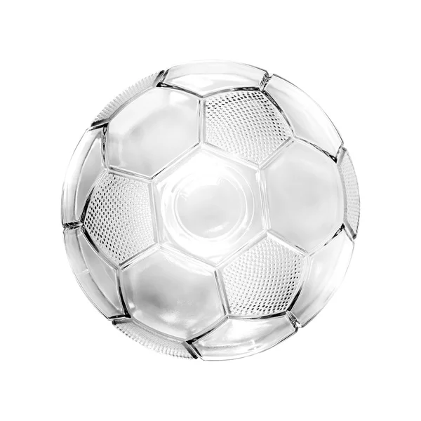 Γυάλινη μπάλα ποδοσφαίρου — Φωτογραφία Αρχείου