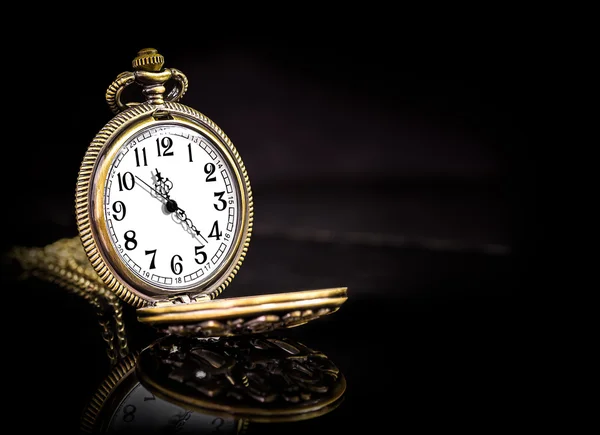 Vintage locket clock — Stock Photo, Image