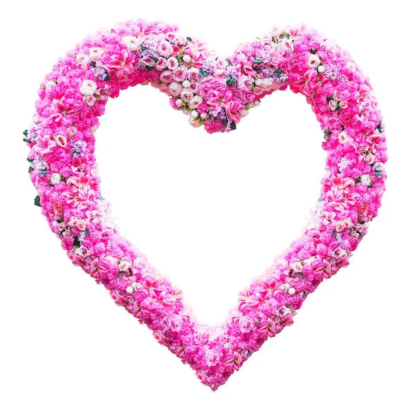 Heart shape of flower — Stock Photo, Image