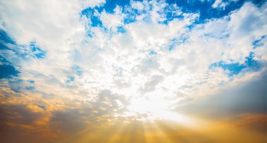 Yumuşak ve güneş ışığı bulanıklık