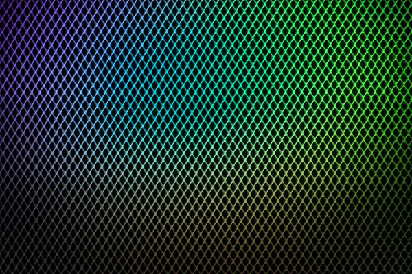 Colorful grate metallic background — Stock Photo, Image