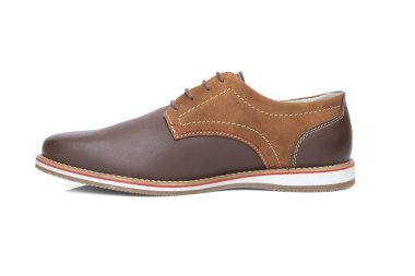 Beyaz arka planda Erkek Ayakkabı