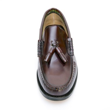 Beyaz arka planda Klasik Ayakkabı