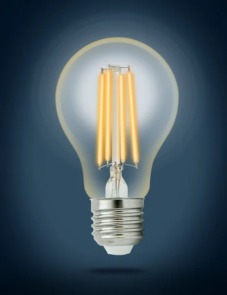 Žárovka LED žárovky (E27) — Stock fotografie