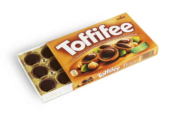Коробка Toffifee — стоковое фото