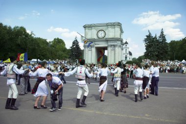 Moldova, Chisinau, Bağımsızlık günü, Ulusal Meclis Meydanı, n