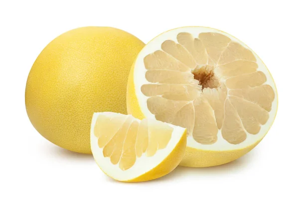 Owoce Cytrusowe Pamela Wyizolowane Białym Tle — Zdjęcie stockowe