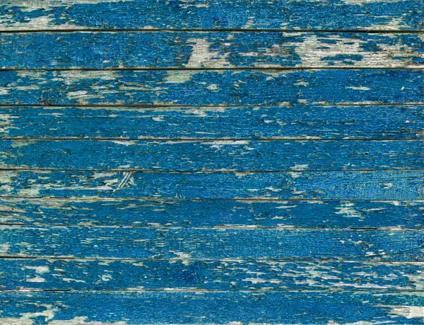 Textura Madeira Color Peel Velho Madeira Pintada Luz Azul Rústico — Fotografia de Stock