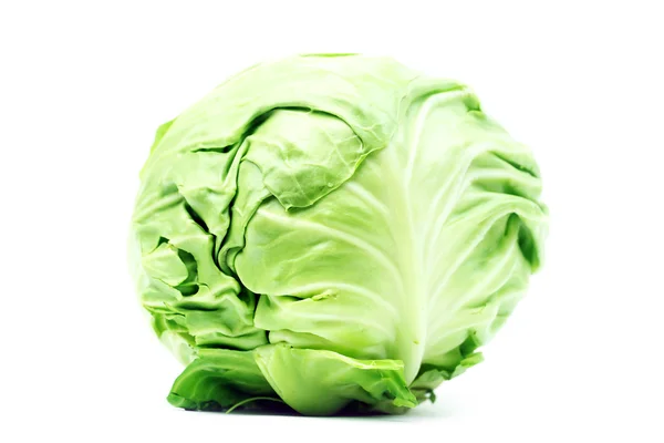 Cabbage isolated on white background — Stock Photo, Image