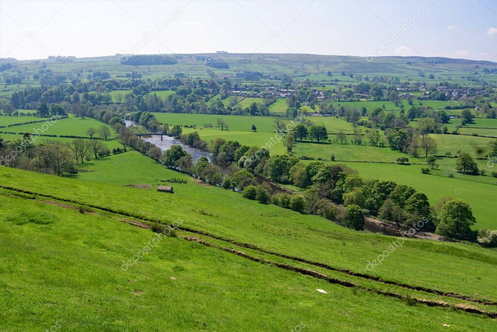 The river Tees flows through a series of dales and an Unesco area of outstanding natural beauty, towards High Force and finally into the North Sea, via an area near Middlesbrough.