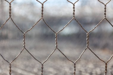 Görüntü Arkaplanı 'nda tel çelik. Çelik tel paslanması. İnşaat malzemeleri..