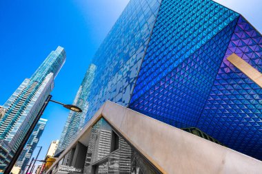 Toronto, Kanada-4 Nisan 2020: Toronto Kampüsü 'ndeki Ryerson Üniversitesi binaları