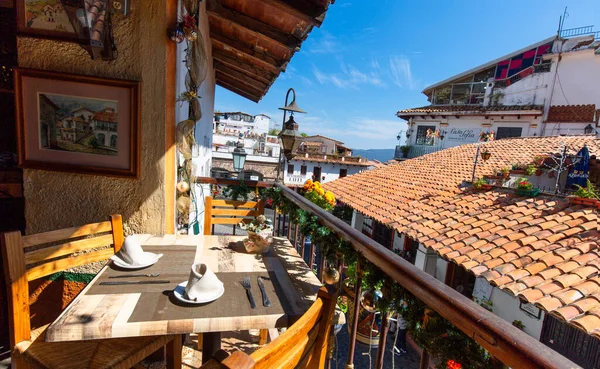 Taxco México Agosto 2020 Restaurantes Cafés Taxco Com Belas Vistas — Fotografia de Stock