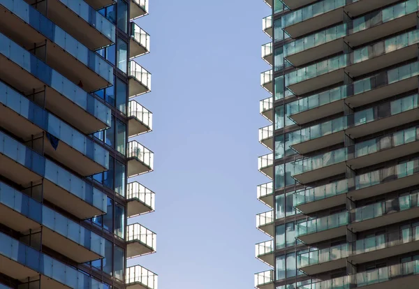 Toronto, construção do condomínio no coração das finanças — Fotografia de Stock