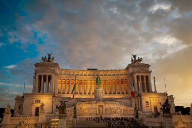 Rome, Scenic Altare della Patria. Vittorio Emanuele II Monument