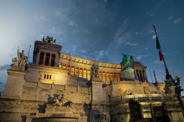 Rome, Scenic Altare della Patria. Vittorio Emanuele II Monument