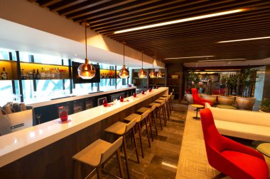 An upscale bar in luxury hotel in Merida close to historic city center