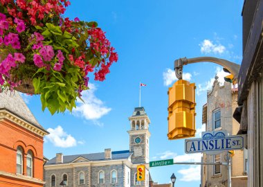 Cambridge, Ontario, Kanada 'nın tarihi şehir merkezi