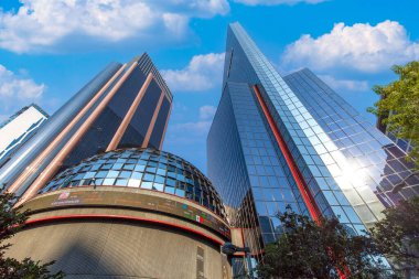 Paseo de la Reforma 'da Mexico City' de bulunan bir Meksika borsası. Latin Amerika 'nın en büyük ikinci borsası..