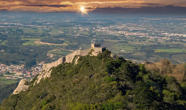 Scenic Sintra National Palace, Portugal — Fotografia de Stock