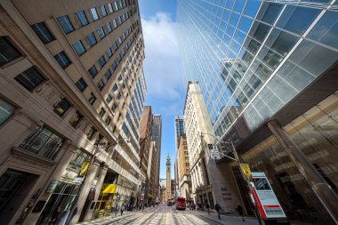 Toronto 'nun finans bölgesi şehir merkezinde yükselişte.