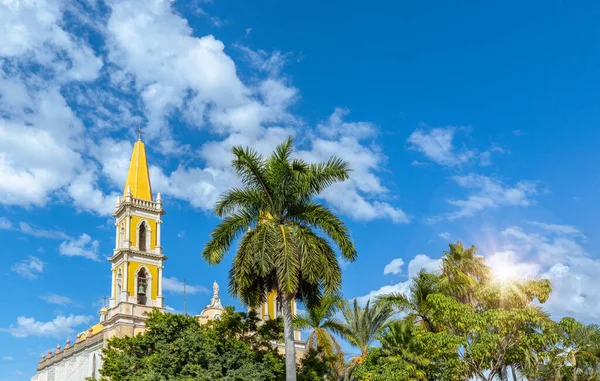 Szeplőtelen Koncepció Székesegyház Mazatlan történelmi belvárosában Centro Historico — Stock Fotó