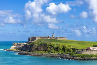 Ulusal Park Castillo San Felipe del Morro Kalesi Eski San Juan, Porto Riko, .