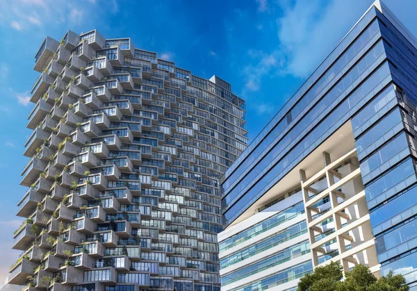 Quito, Ekvador. Quito merkez iş bölgesindeki Carolina Park modern konutları.