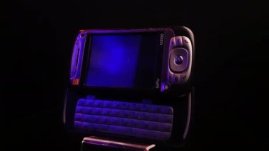 Turuncu SPV M3100 Vintage Kaydırma Cep Telefonu, Tam Çerçeveyi Kapat