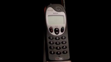 Bosch GSM 738 Vintage Cep Telefonu 1990 'lardan, Kapalı Dönme