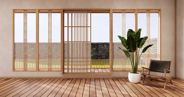 Minimal Oda Japon Tarzı Tasarım — Stok fotoğraf
