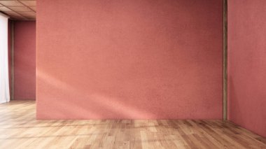 Çin dolabı ahşap minimalist tasarım muji tarzı 3D