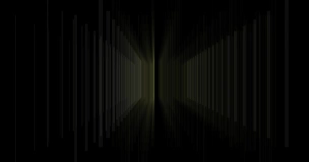 Light Rays Dark Background Flicker Approach Twist Funnel Return Original — Stock Video