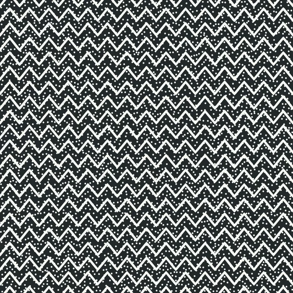 Geometric abstract chevron zigzag stripes pattern. Vintage hipster striped. Wrapping paper. Scrapbook paper. Vector illustration. Background. Graphic texture with randomly disposed spots. — Stock Vector