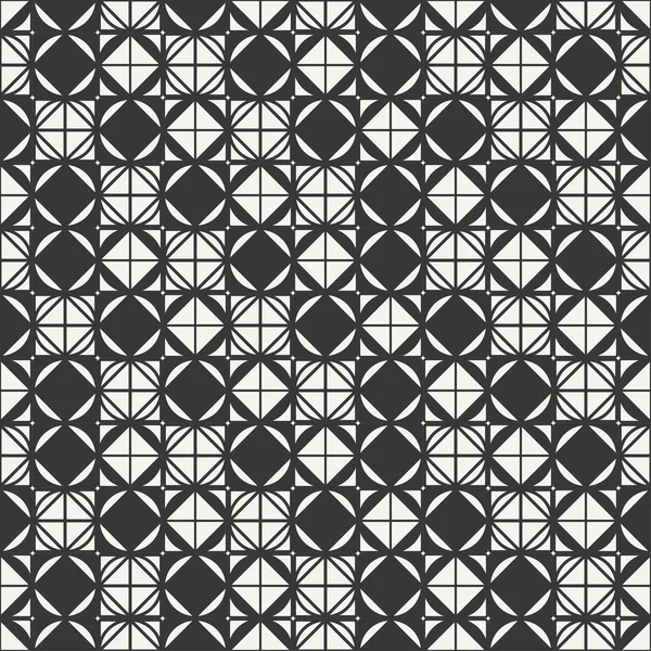Geometric abstract seamless cube pattern with rhombuses, square, cube. Wrapping paper. Paper for scrapbook. Tiling. Vector illustration. Background. Graphic texture. Optical illusion effect. — Stock Vector