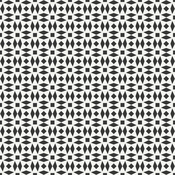 Ligne géométrique motif arabe sans couture en treillis monochrome. Style oriental islamique. Du papier d'emballage. Du papier journal. Du carrelage. Illustration vectorielle blanche. D'origine marocaine. Swatches. Texture graphique . — Image vectorielle