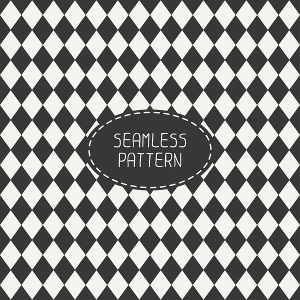 Vector seamless retro pattern with vintage hipster rhombuses. For wallpaper, pattern fills, web page background, blog. Stylish texture. — Stock Vector