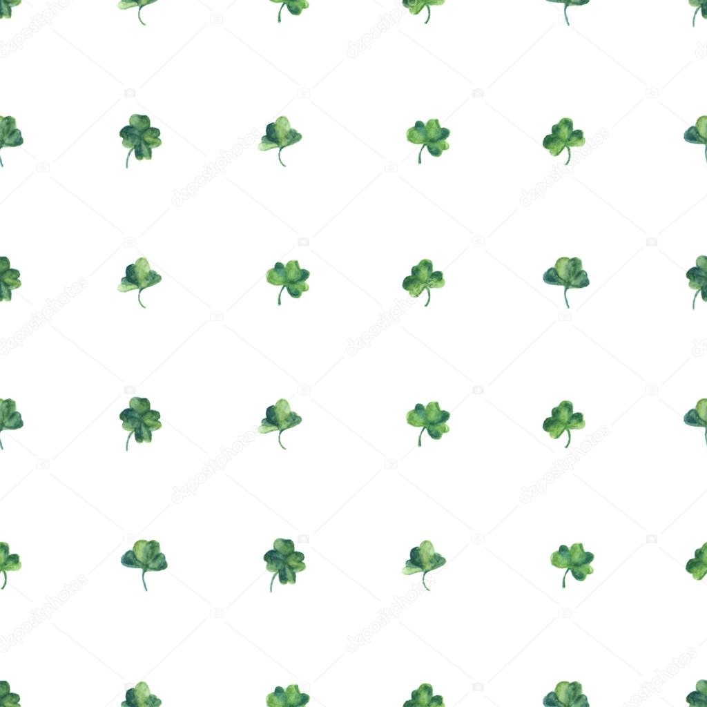 聖 Patrick 日の緑のクローバーとシームレスな水彩背景を残します ベクトルの図 幸運のための壁紙 ストックベクター C Krolja 聖 Patrick 日の緑のクローバーとシームレスな水彩背景を残します ベクトルの図 幸運のための壁紙 ストックベクター C Krolja
