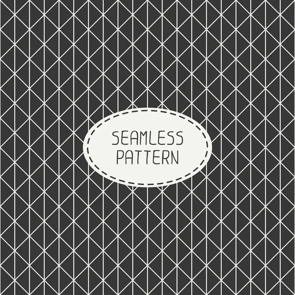 Vector seamless retro vintage geometric hipster line pattern. For wallpaper, pattern fills, web page background, blog. Stylish texture. — Stock Vector