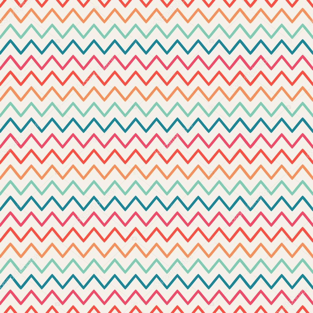 Vector retro chevron zigzag stripes geometric seamless pattern. Vintage hipster striped. For wallpaper, pattern fills, web page background, blog. Stylish graphic texture for your design.