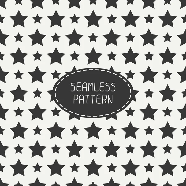 Geometric seamless pattern with stars. Wrapping paper. Paper for scrapbook. Tiling. Beautiful vector illustration. Starry background. Stylish graphic texture  for your design, wallpaper, pattern. — Stock Vector