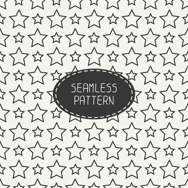 Geometric seamless pattern with stars. Wrapping paper. Paper for scrapbook. Tiling. Beautiful vector illustration. Starry background. Stylish graphic texture  for your design, wallpaper, pattern. — Stock Vector