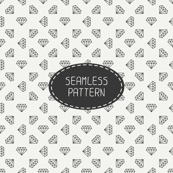 Vector geometric seamless retro pattern with vintage hipster diamond. Wrapping paper. Paper for scrapbook. Fashion background. Tiling. Stylish graphic texture for your design. — Stock Vector