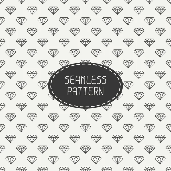 Vector geometric seamless retro pattern with vintage hipster diamond. Wrapping paper. Paper for scrapbook. Fashion background. Tiling. Stylish graphic texture for your design. — Stock Vector