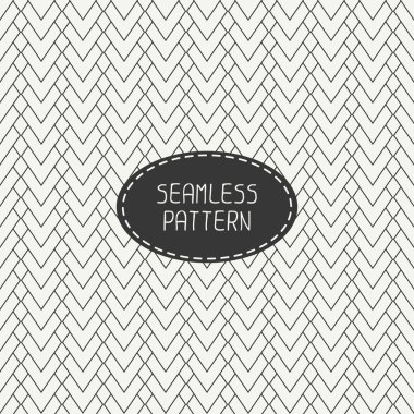 Geometric abstract striped seamless pattern with chevron. Paper for scrapbook. Vector illustration. Background. Tiling. Stylish graphic texture for your design, wallpaper.