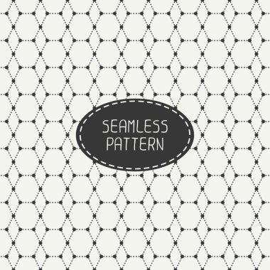 Geometric monochrome abstract seamless polygon pattern. Wrapping paper. Paper for scrapbook. Tiling. Vector illustration. Background. Graphic texture. Optical illusion effect for design.