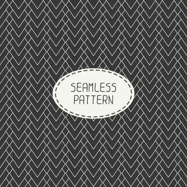 Geometric abstract striped seamless pattern with chevron. Paper for scrapbook. Vector illustration. Background. Tiling. Stylish graphic texture for your design, wallpaper. — ストックベクタ