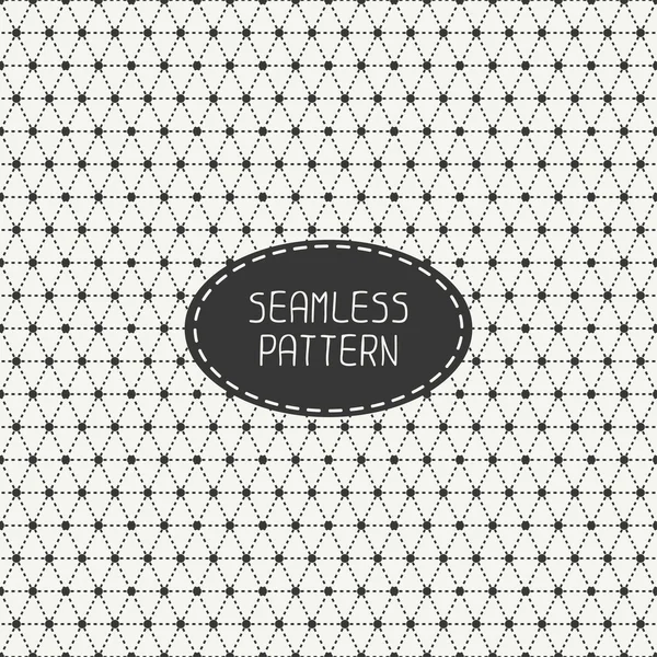 Geometric monochrome abstract seamless polygon pattern. Wrapping paper. Paper for scrapbook. Tiling. Vector illustration. Background. Graphic texture. Optical illusion effect for design. — 图库矢量图片