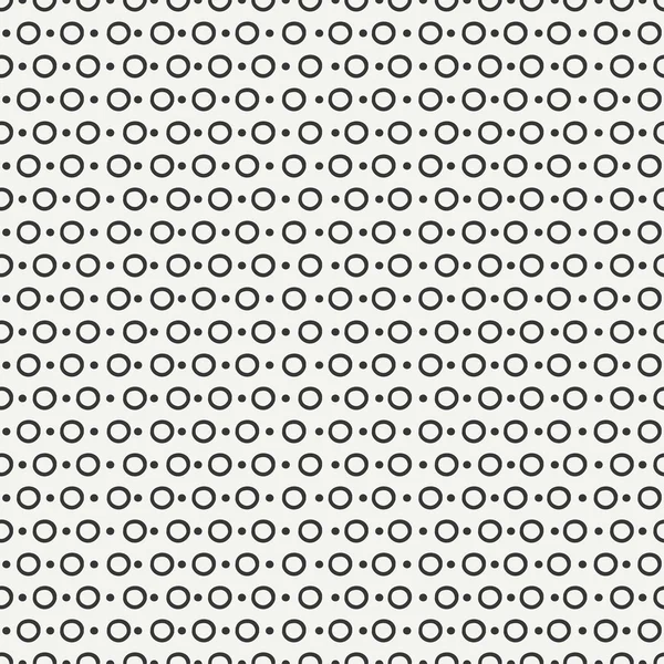 Geometrische abstracte hipster naadloze patroon met cirkels hand getrokken. Collectie van inpakpapier. ScrapBook papier. Grafische polka dot textuur. Doodle stijl. Vectorillustratie. Achtergrond. — Stockvector