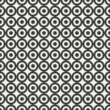 Yuvarlak, daire ile geometrik çizgi tek renkli soyut hipster seamless modeli. Kağıt ambalaj. Scrapbook kağıt. Döşeme. Vektör çizim. Arka plan. Tasarım, duvar kağıdı için grafik doku.